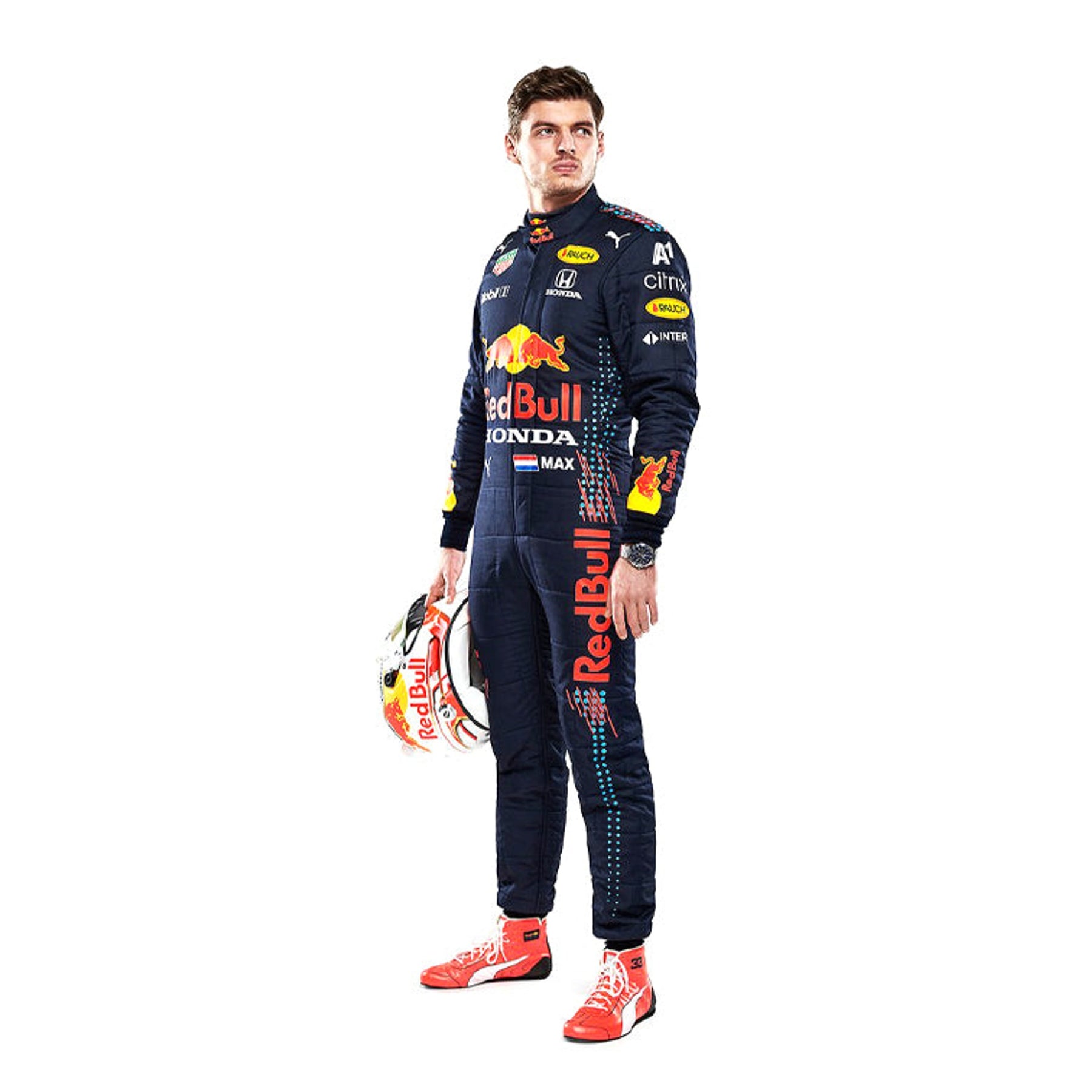 2021 Max Verstappen Red Bull F1 Race Suit