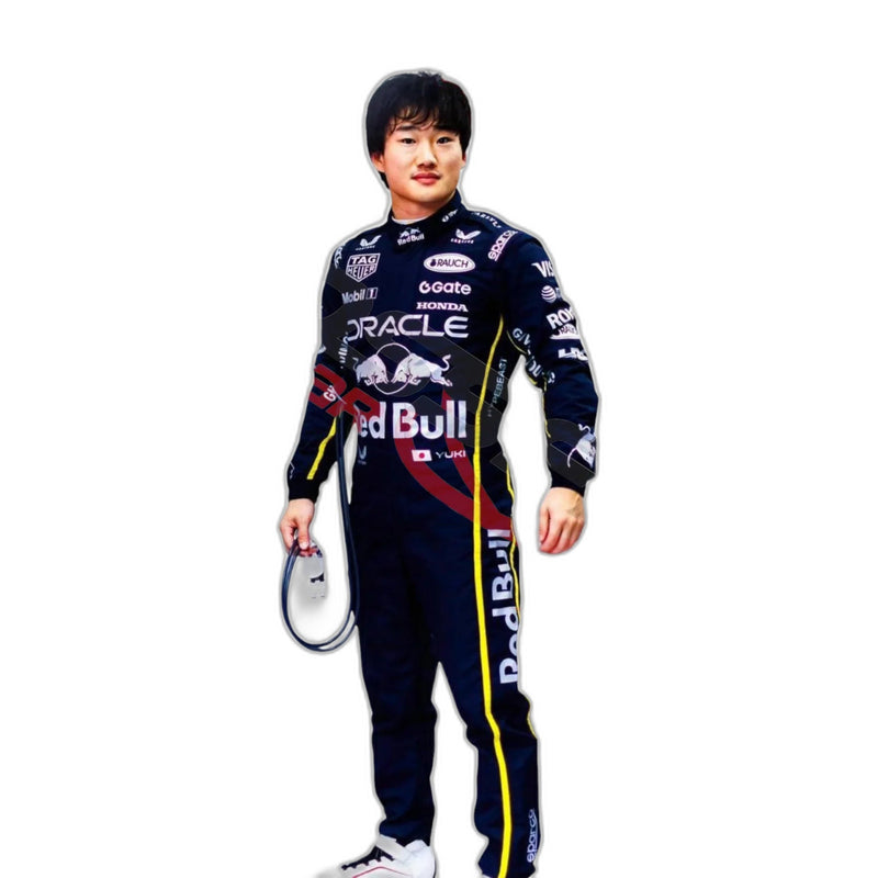 2025 Yuki Tsunoda Red Bull Singapore  GP F1 Race Suit