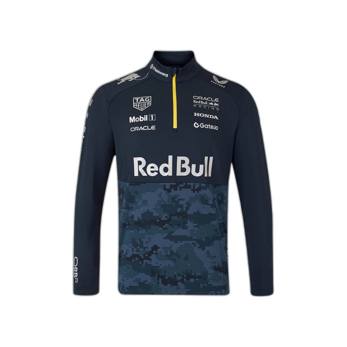 2025 Red Bull Racing F1 Team Hypebeast Half Zip Sweatshirt Replica