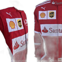 2017 Sebastian Vettel Embroidered patches F1 Race Suit