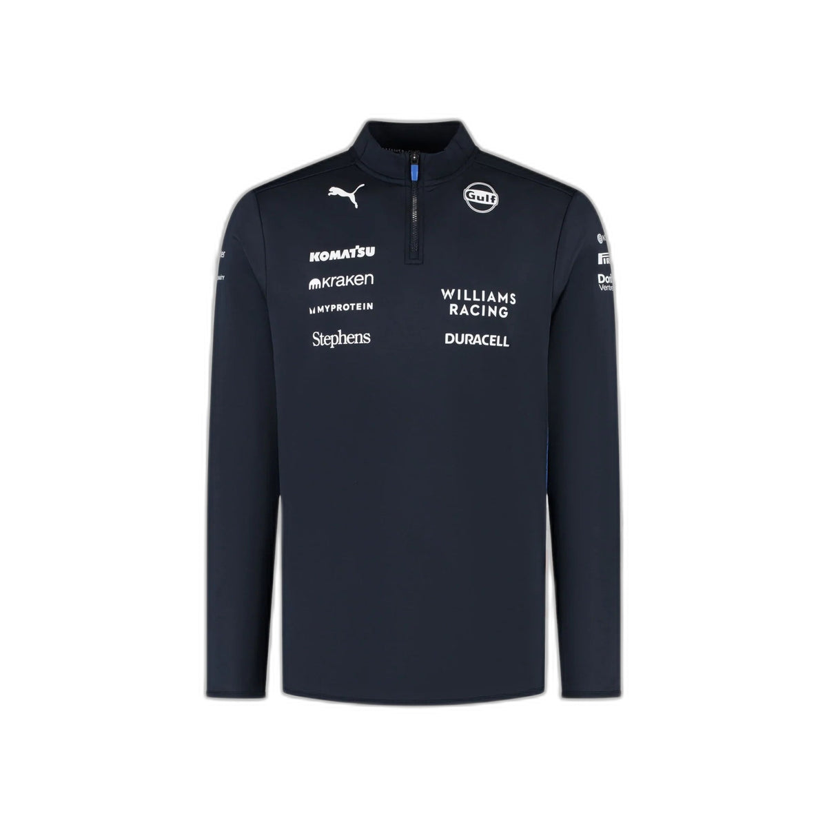 2025 Williams Racing F1 Team 1/4 Zip Sweater