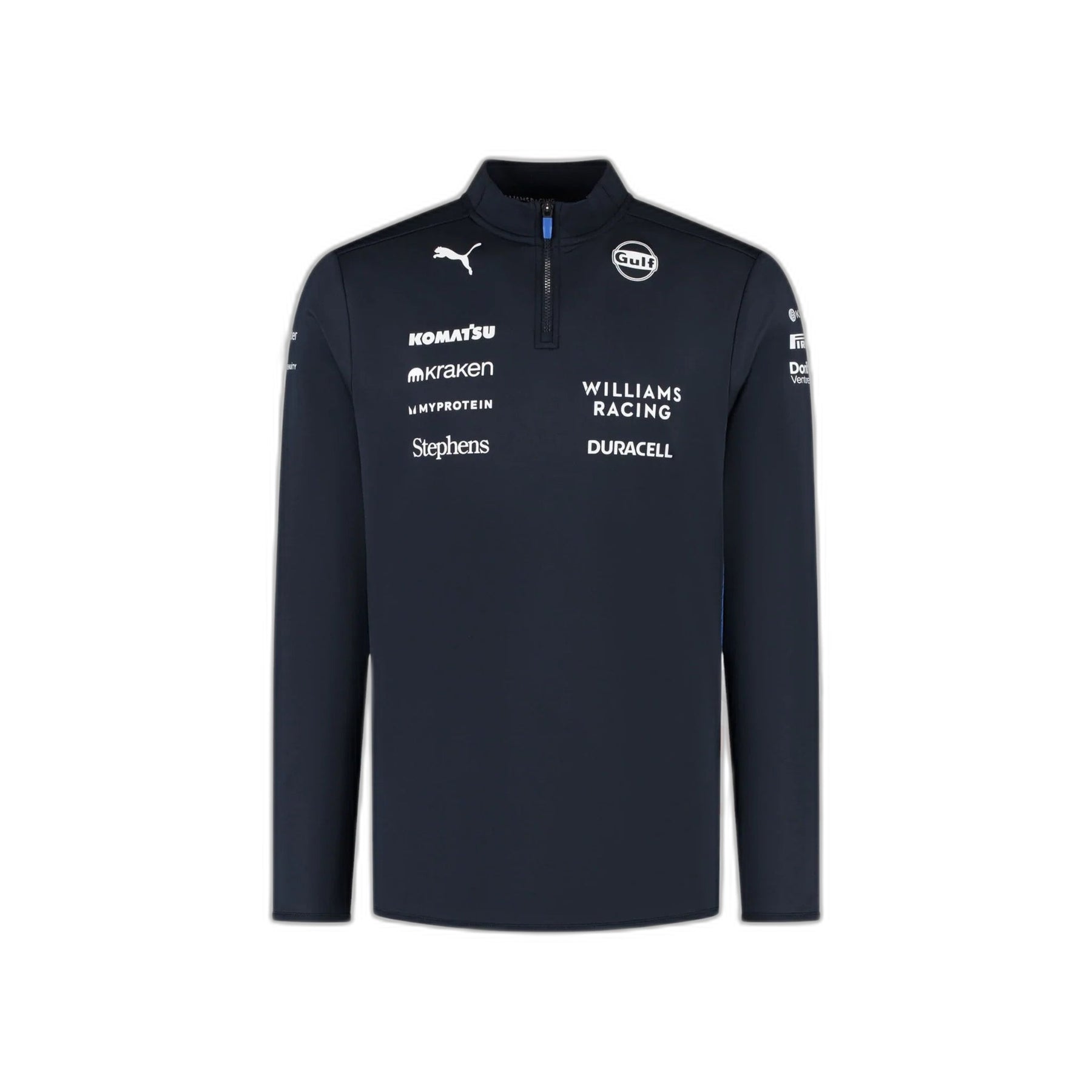 2025 Williams Racing F1 Team 1/4 Zip Sweater