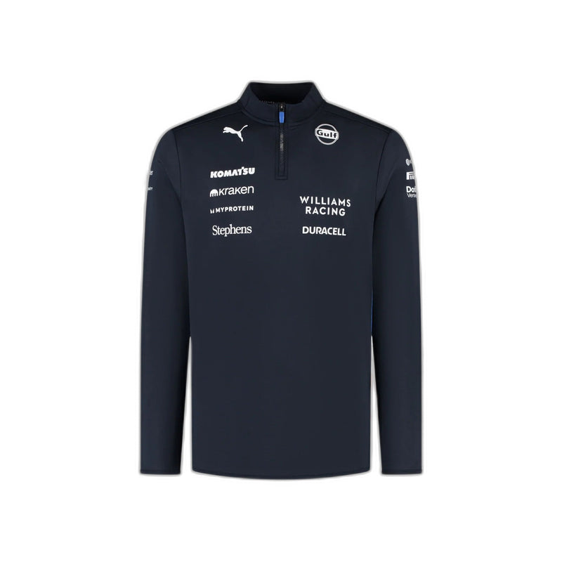 2025 Williams Racing F1 Team 1/4 Zip Sweater