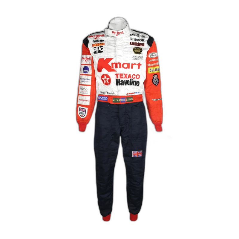 1993 Nigel Mansell Haas Racing IndyCar Printed Race Suit
