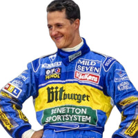 1995 Michael Schumacher Embroidered patches F1 Race Suit