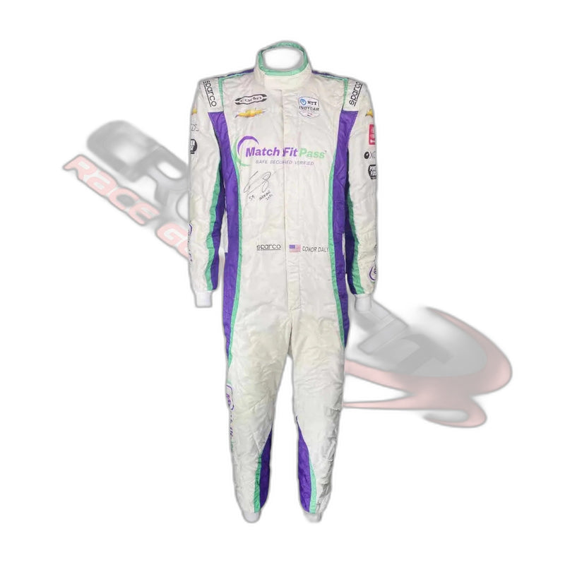 2021 Conor Daly Carlin Racing IndyCar Printed Race Suit