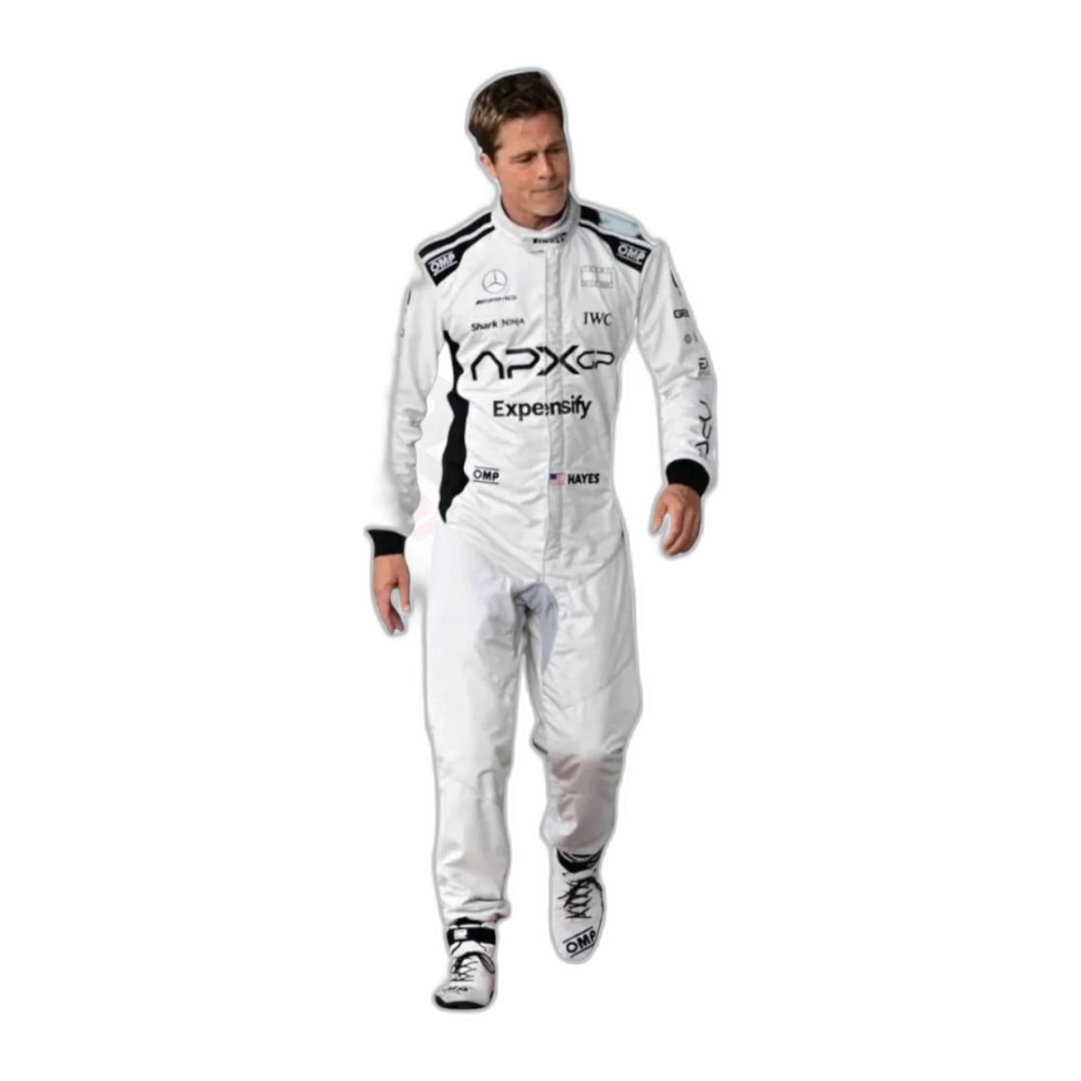 Brad Pitt Formula one Apx GP Race Suit