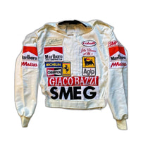 1980 Gilles Villeneuve SMEG Embroidered patches F1 Race Suit