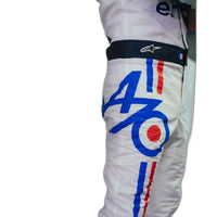 2025 Pierre Gasly Spanish GP celebrate 70 years Race Suit