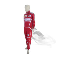 2017 Sebastian Vettel Embroidered patches F1 Race Suit