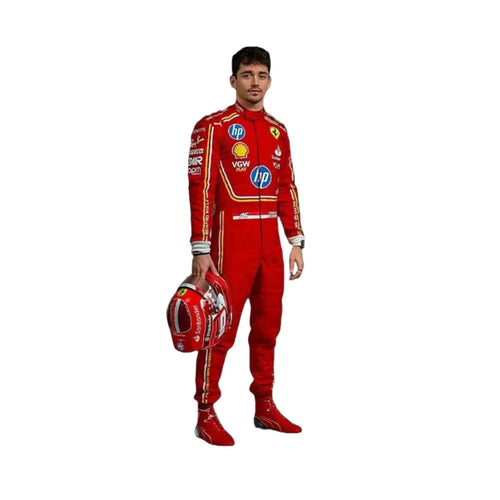 2024 charles leclerc Ferrari F1 Suit