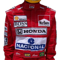 Ayrton Senna 1991 McLaren F1 Printed Race Suit