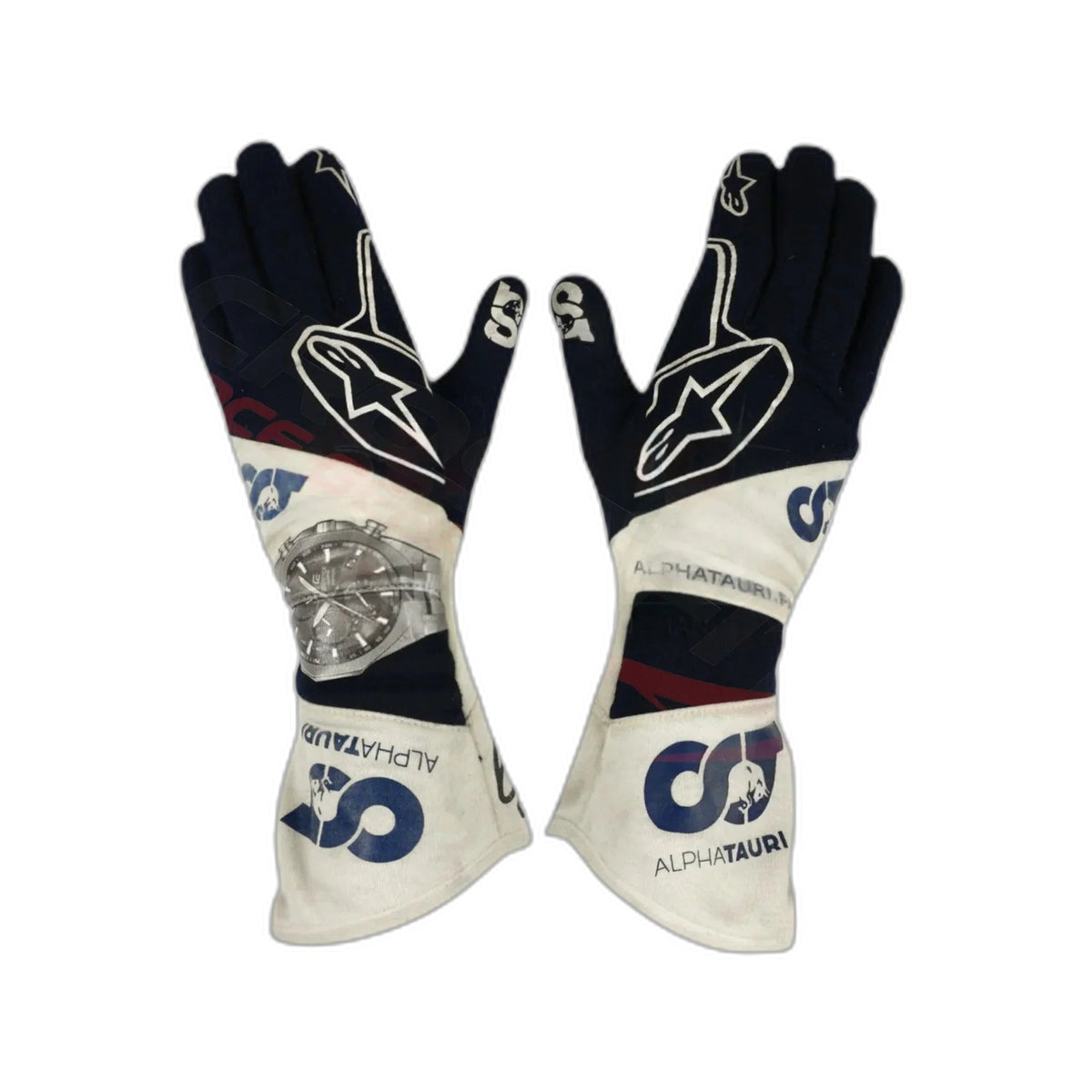 2022 Yuki Tsunoda Alphatauri F1 Race Gloves