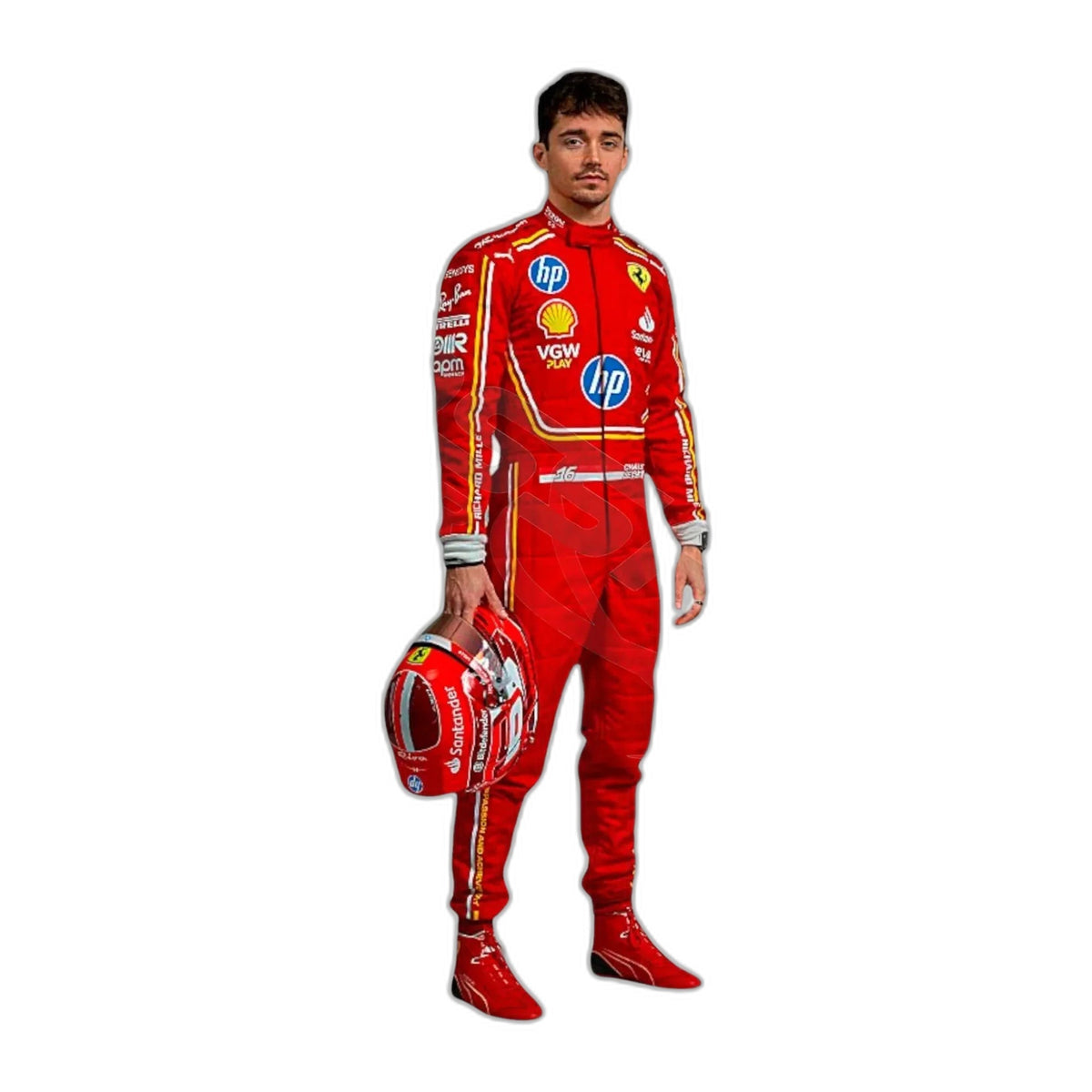 2024 Scuderia Ferrari HP F1 Team Monaco GP  Race Suit