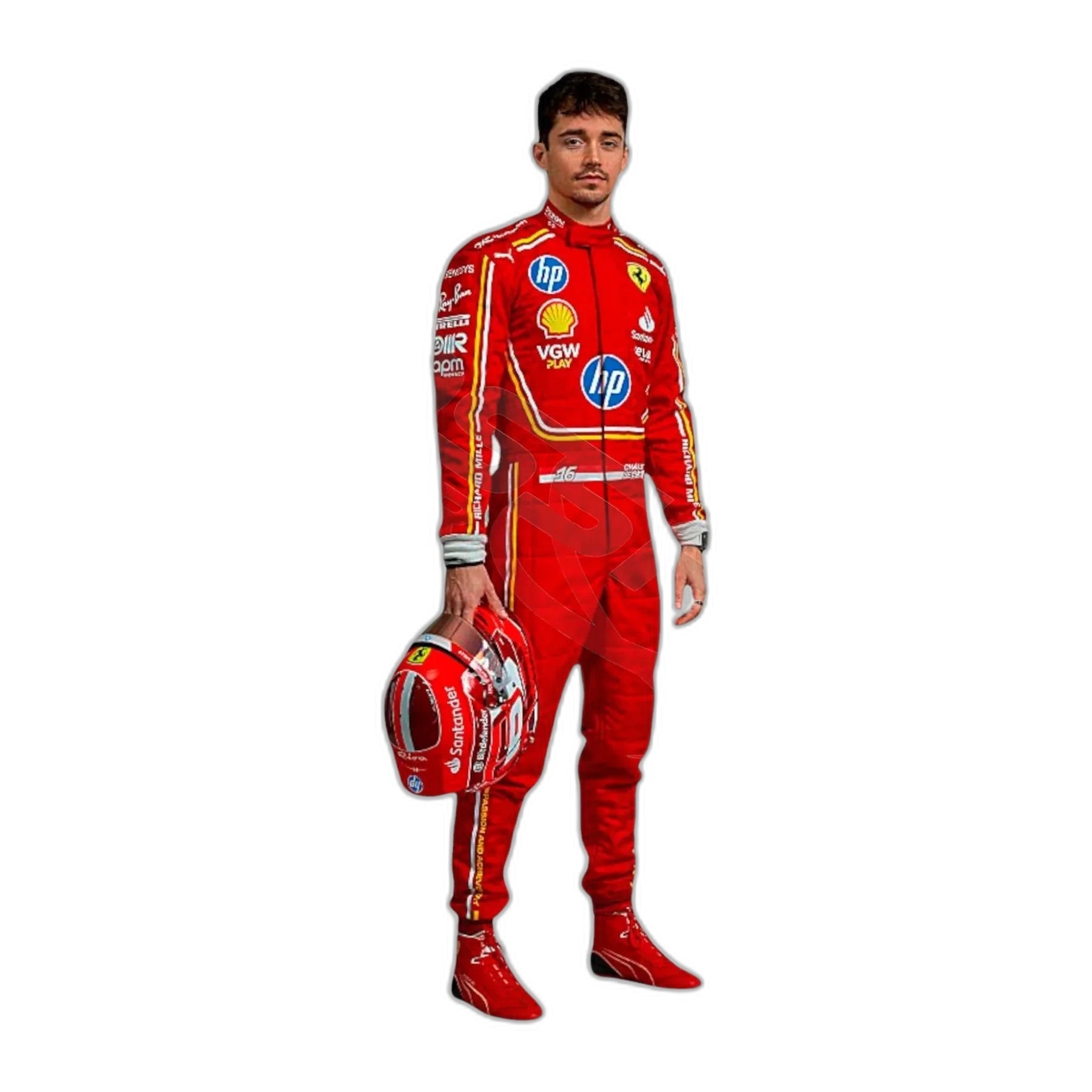 2024 Scuderia Ferrari HP F1 Team Monaco GP  Race Suit
