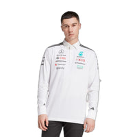 2025 Mercedes-AMG Petronas F1 Team Long Sleeve Polo