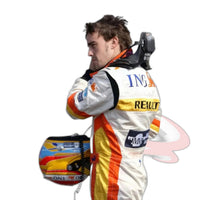 2008 Fernando Alonso Embroidered patches F1 Race Suit