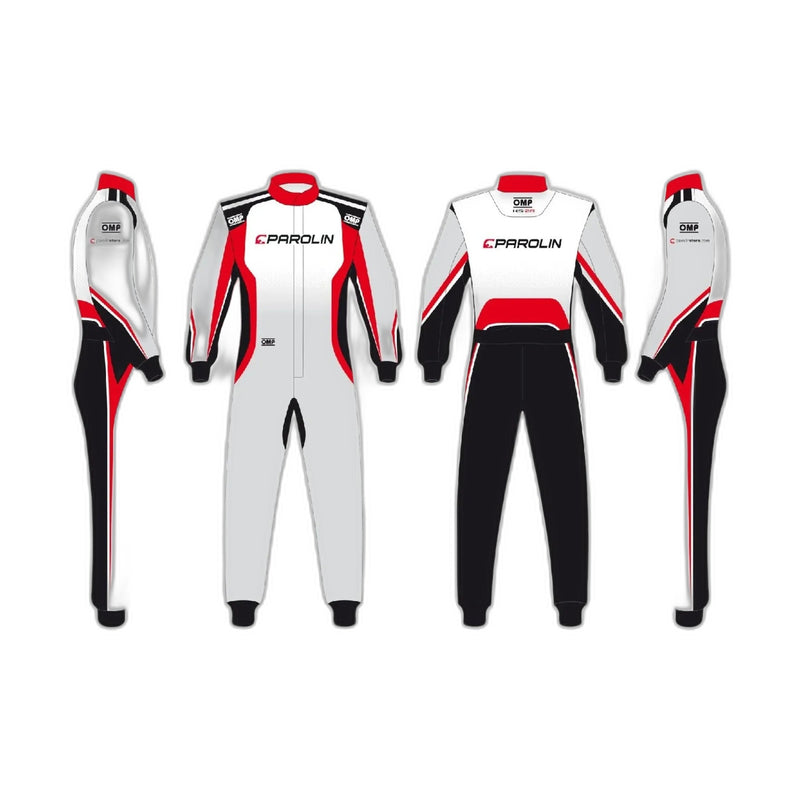 Parolin Motorsport OMP Go Kart Race Suit KS2-R