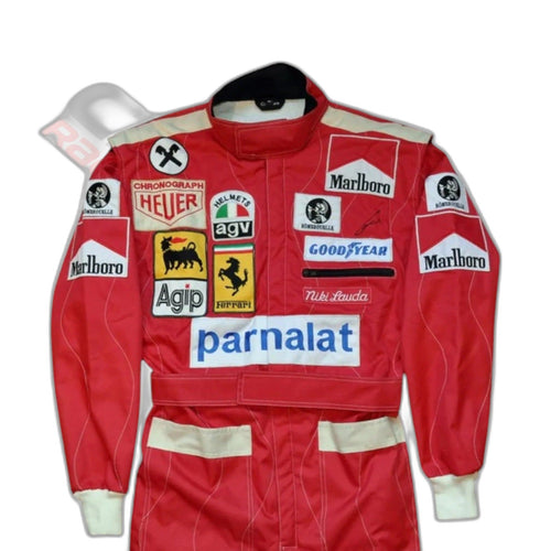 1977 Niki Lauda Embroidered patches F1 Race Suit