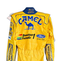 1993 Michael Schumacher Camel Benetton F1 Printed Race Suit