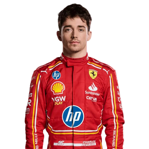 2024 charles leclerc Ferrari F1 Suit