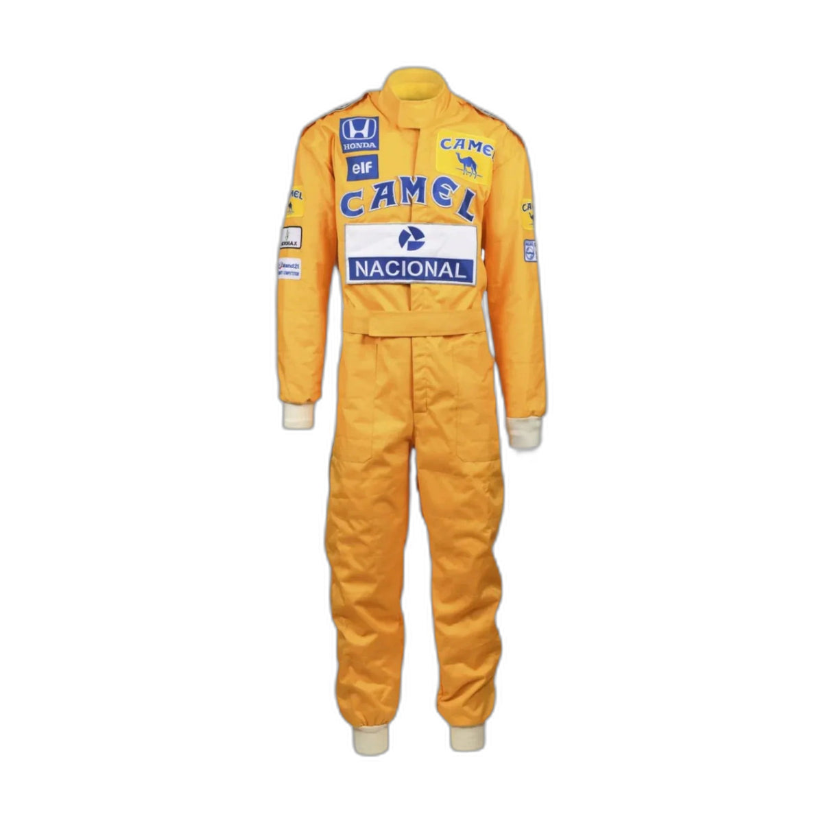 Ayrton Senna 1987 Embroidered patches F1 Race Suit