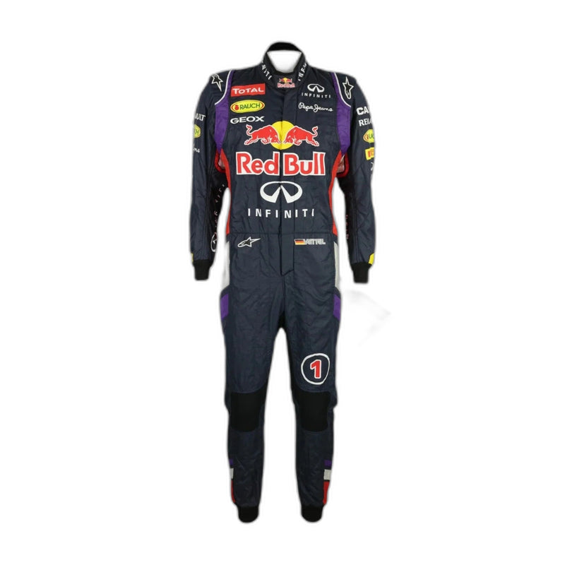 Sebastian Vettel 2014 Red Bull Racing F1 Printed Race Suit