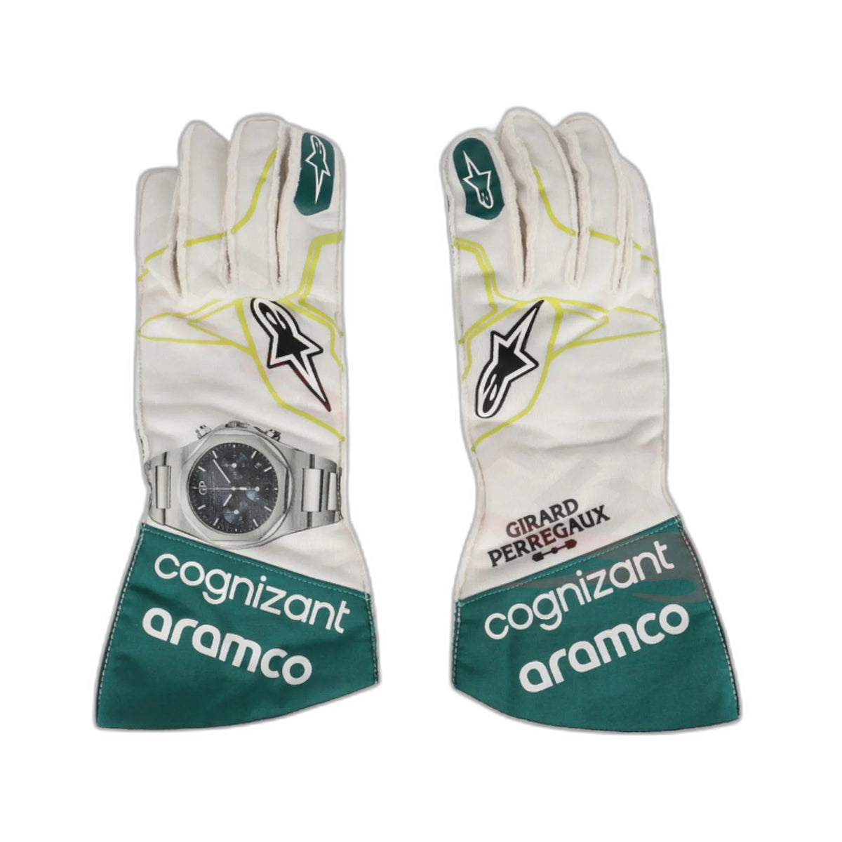 2022 Sebastian Vettel Aston Martin Race F1 Gloves