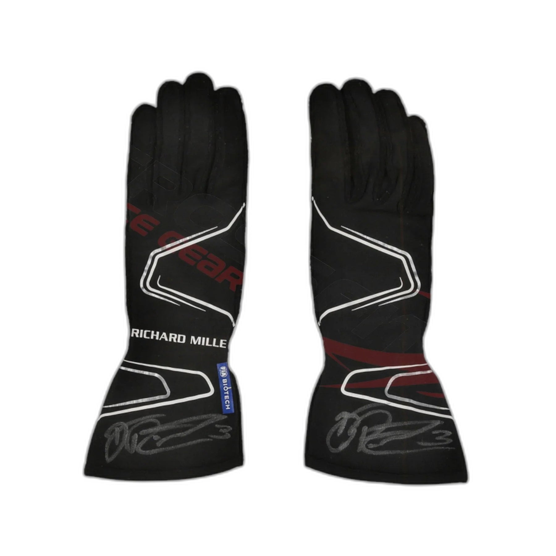 2022 Daniel Ricciardo F1 Race Gloves Belgian GP