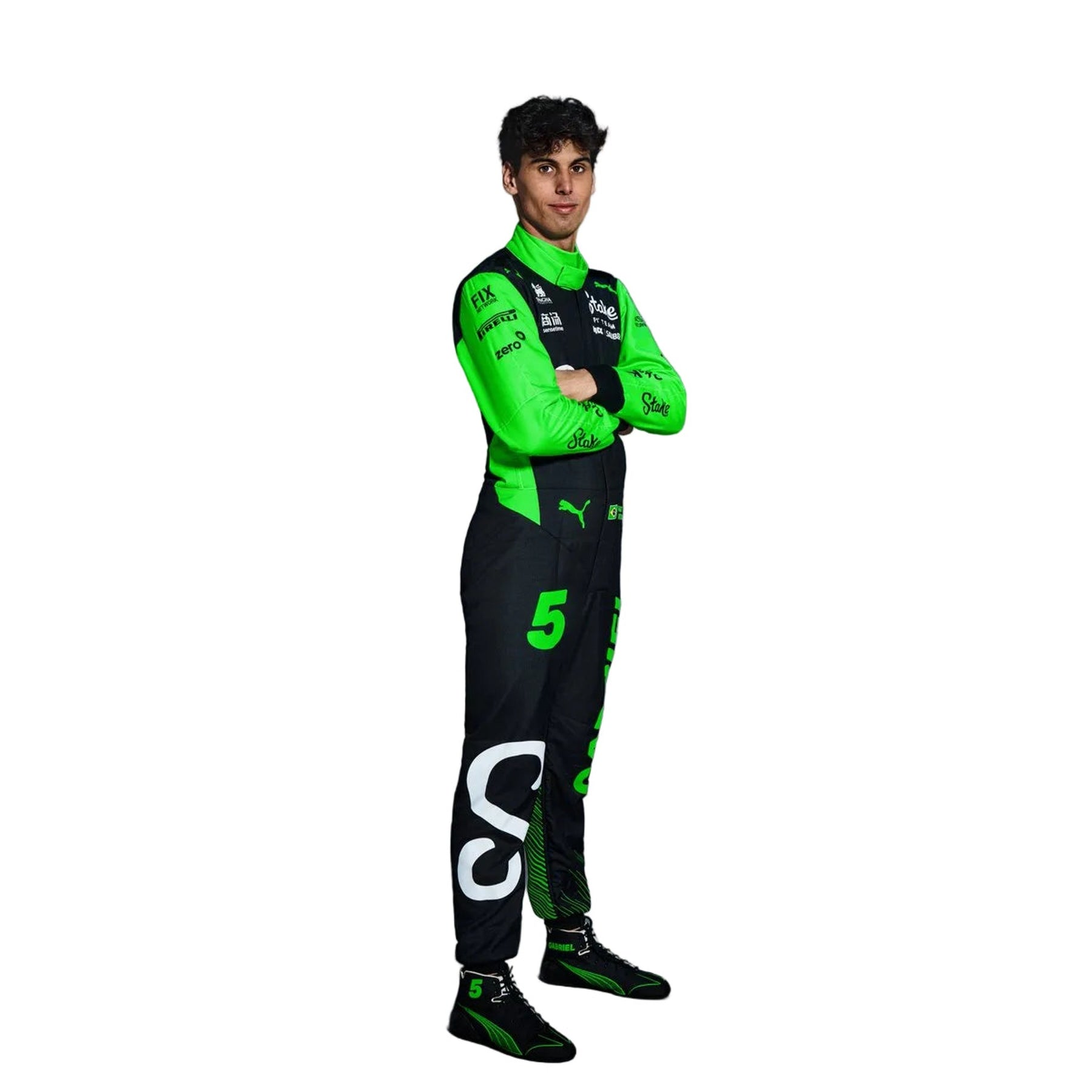 2025 Gabriel Bortoleto Kick Sauber F1 Race Suit