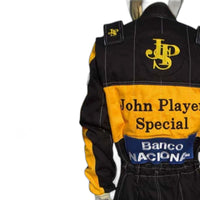 Ayrton Senna 1985 F1 JPS Embroidery Race Suit