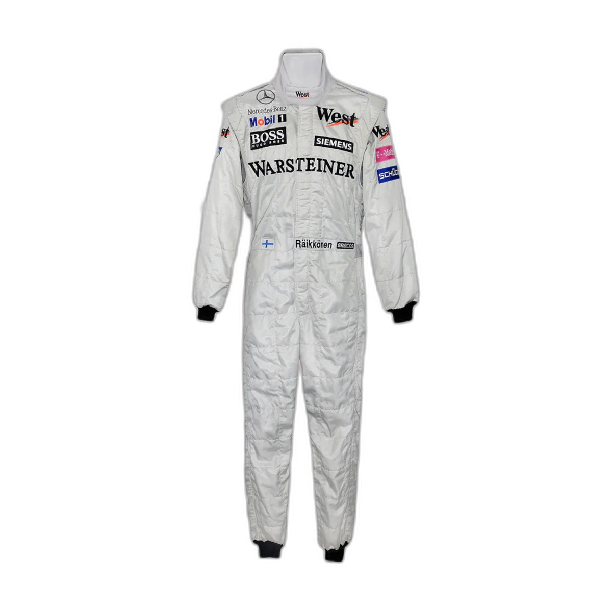 2004 Kimi Raikkonen Embroidered patches F1 Race Suit