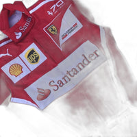 2017 Sebastian Vettel Embroidered patches F1 Race Suit