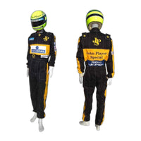 Ayrton Senna 1985 F1 JPS Embroidery Race Suit