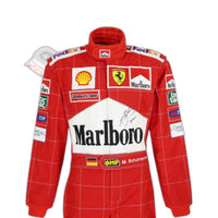 2002 Michael Schumacher Ferrari F1 Printed Race Suit