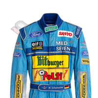 1994 Michael Schumacher Benetton Ford Japanese GP F1 Printed Race Suit