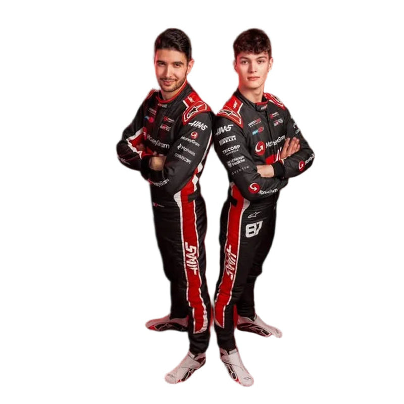 2025 Esteban Ocon Haas F1 Race Suit