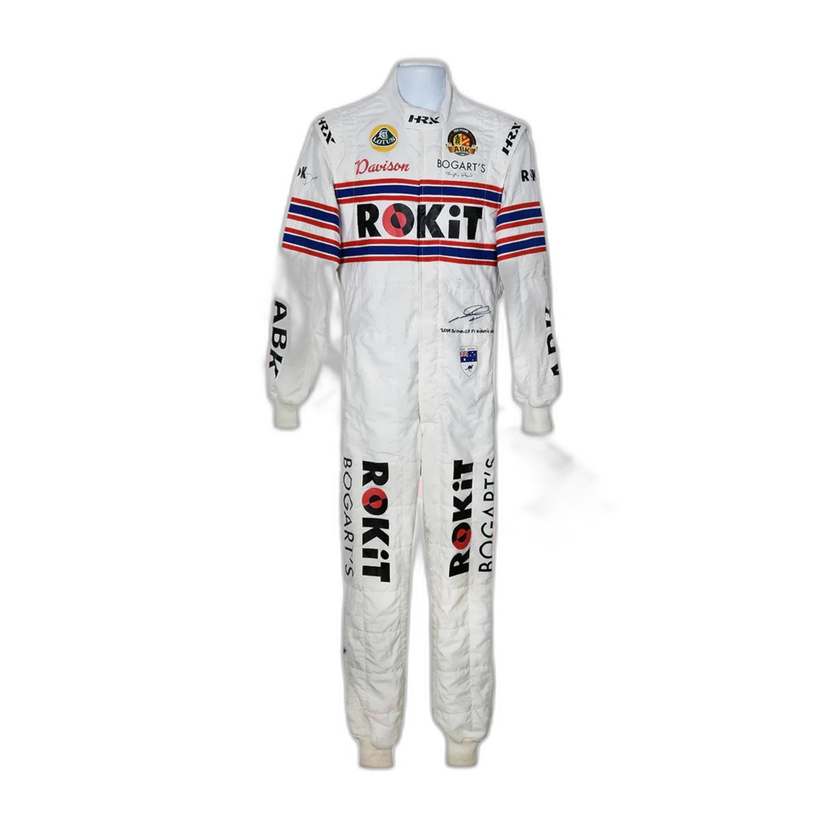 2019 James Davison Lotus Masters F1 Printed Race Suit