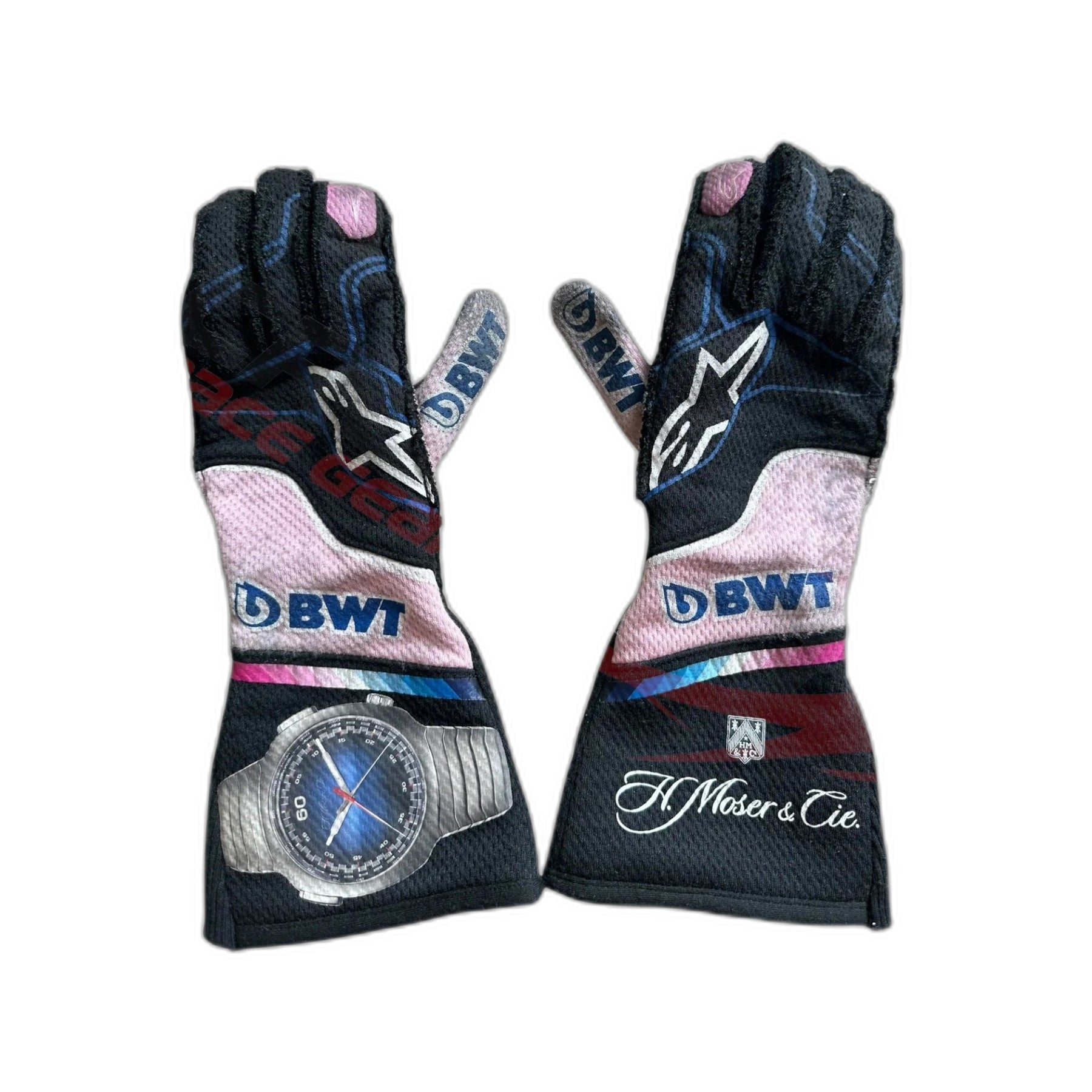 2024 Esteban Ocon Alpine F1 Race Gloves