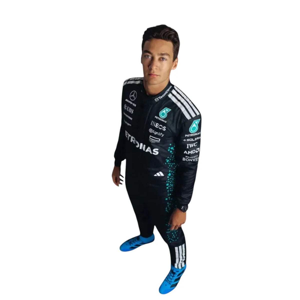 2025 George Russell F1 Mercedes Race Suit
