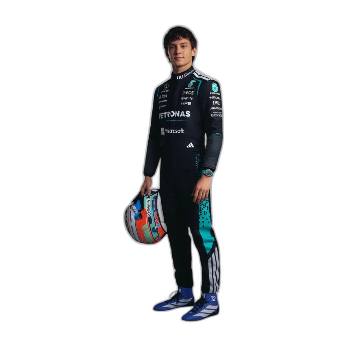 NEW 2026 Kimi Antonelli Mercedes F1  Race Suit Replica | Microsoft