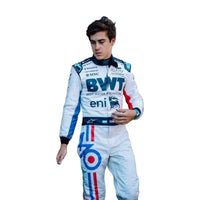 2025 Franco Colapinto Spanish GP celebrate 70 years Race Suit