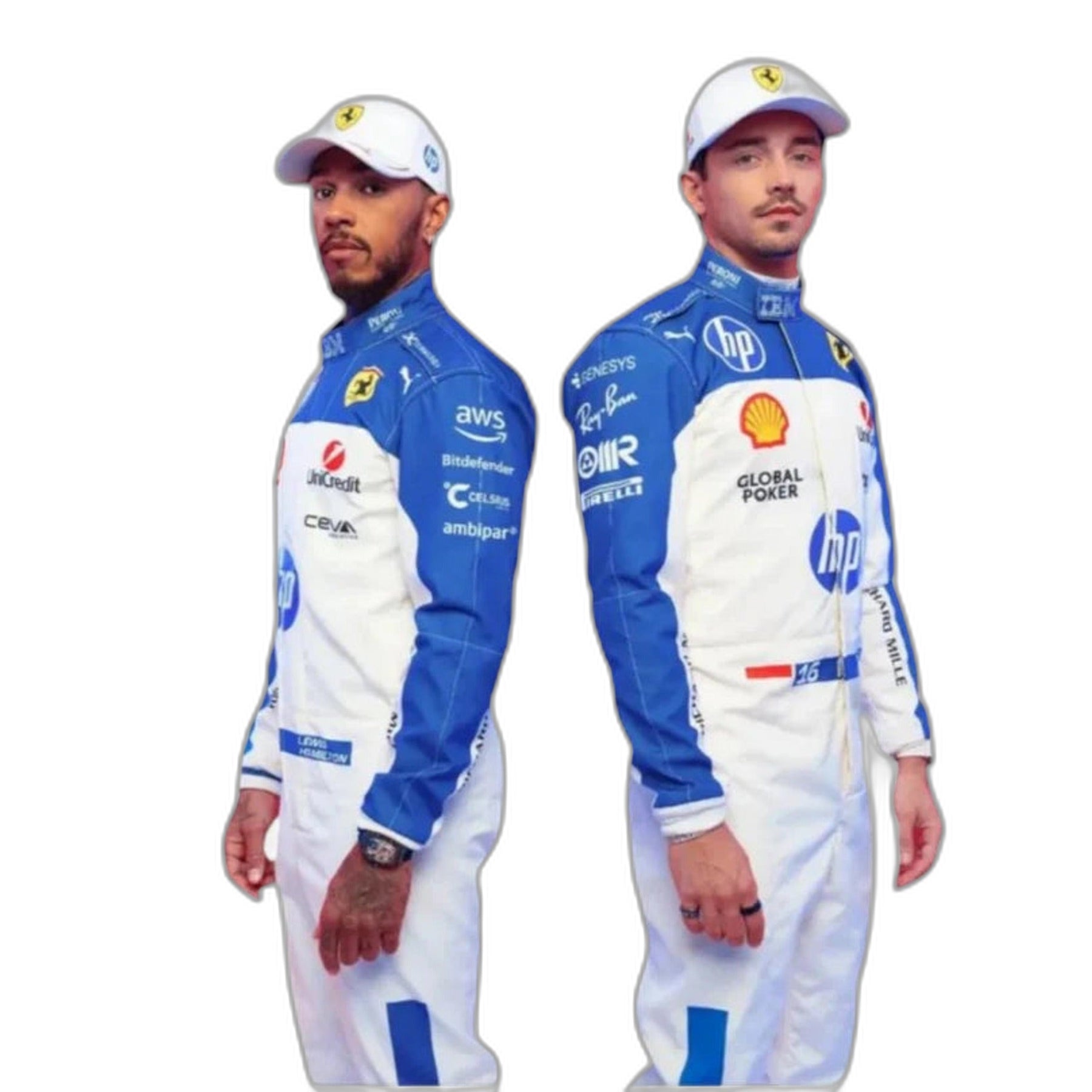 2025 Scuderia Ferrari F1 Miami GP Racing Suit