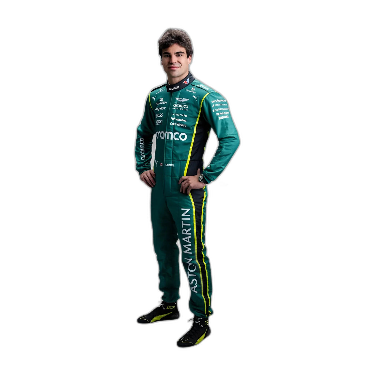 NEW 2026 Lance Stroll Aston Martin F1 Race Suit Replica