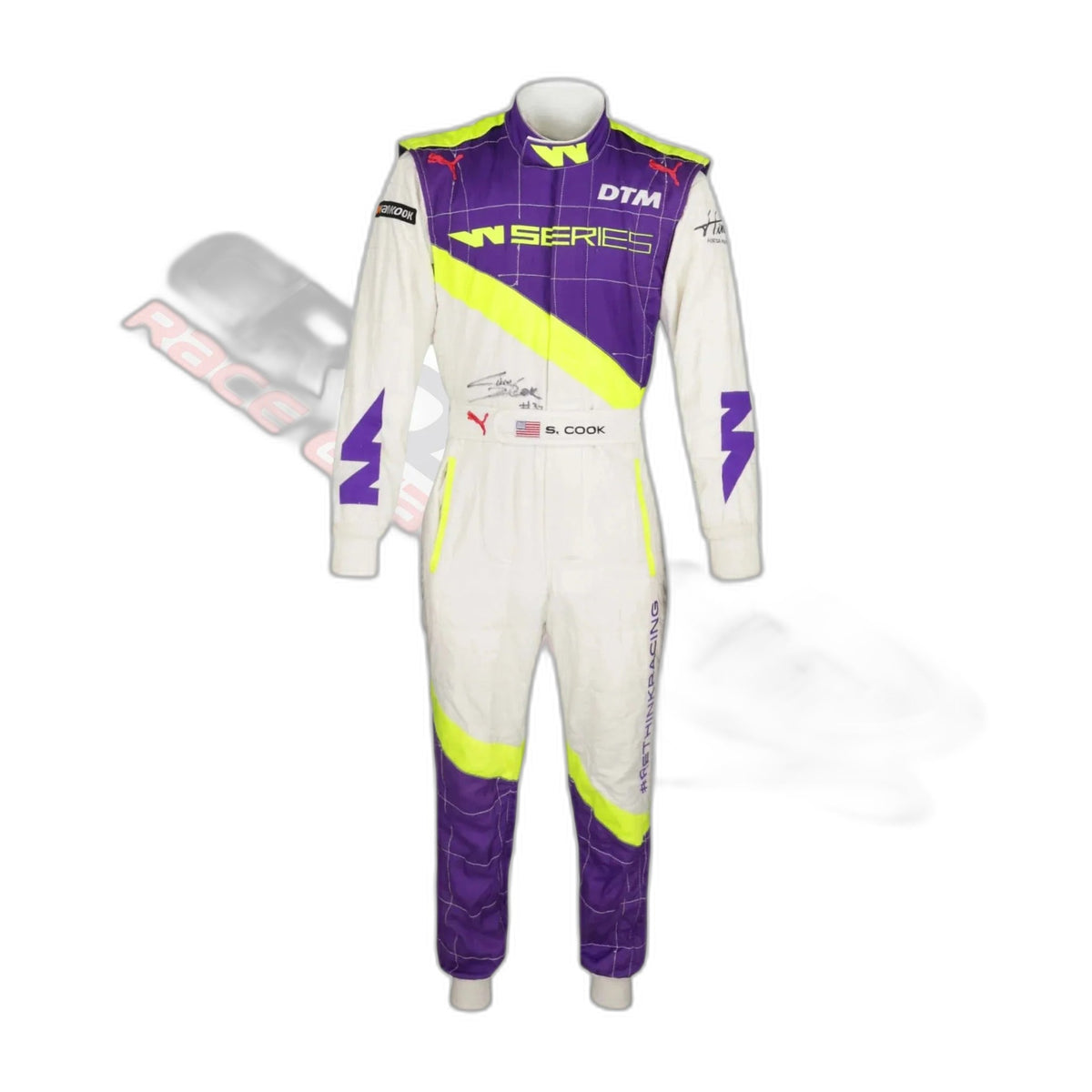 2019 Sabre Cook W Series IndyCar Printed Race Suit