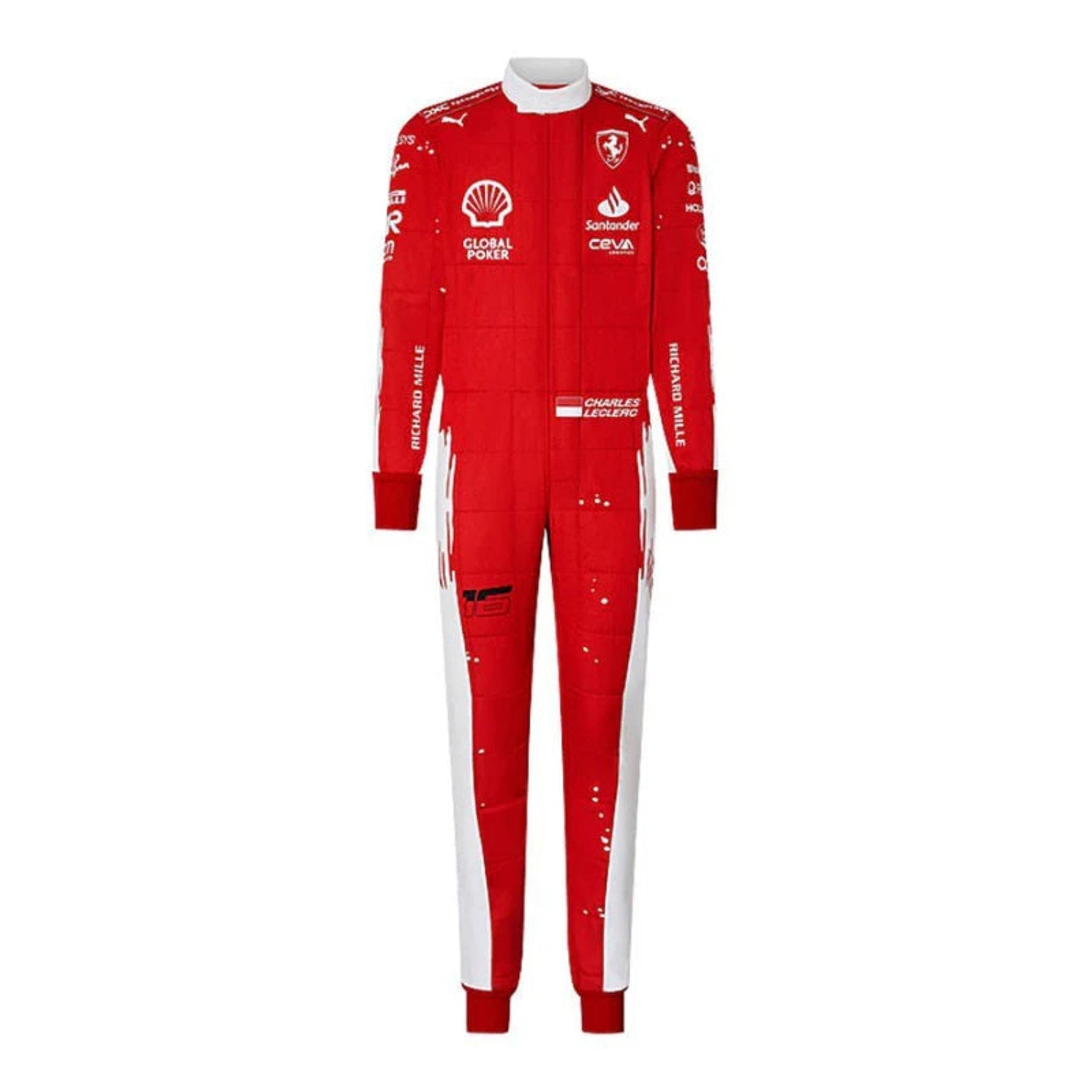 2023 Charles Leclerc las vegas GP special edition Ferrari F1 Race Suit