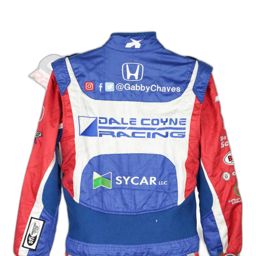 2016 Gabby Chaves Dale Coyne Racing IndyCar Printed Race Suit